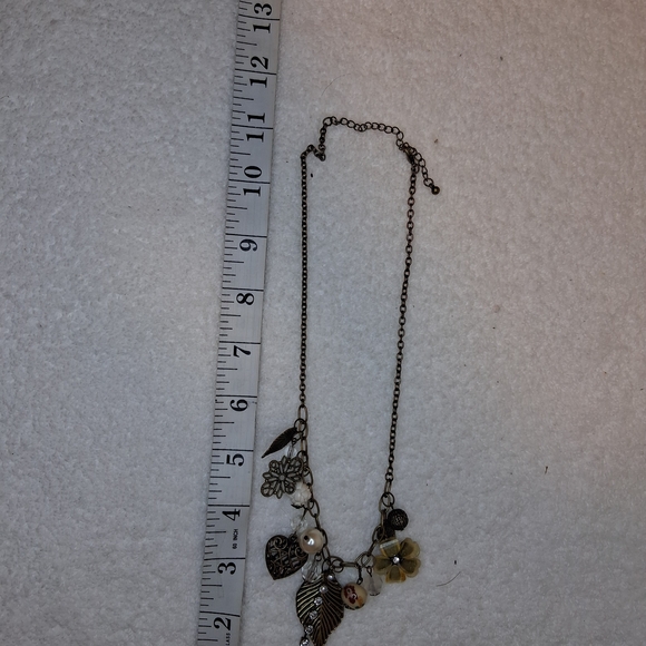 Charm Necklace with Gold Accents - Picture 2 of 2